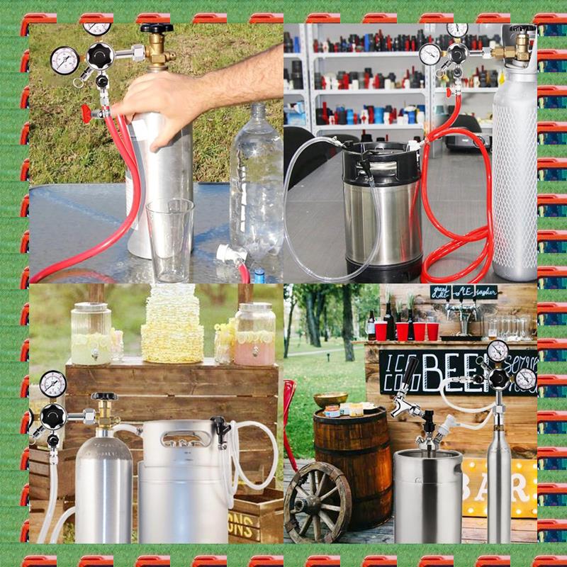 Co2 Regulator Dual Stage - Regulador de barril CGA-320, regulador de