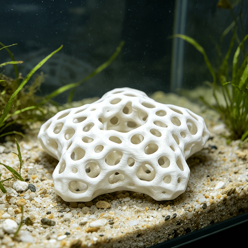 Planted Aquarium Without Fish - Decoração de Aquário Estrela Vazada de
