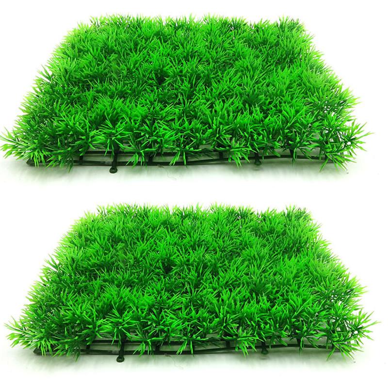 Planted Aquarium Materials - Grama verde artificial planta gramado relvado
