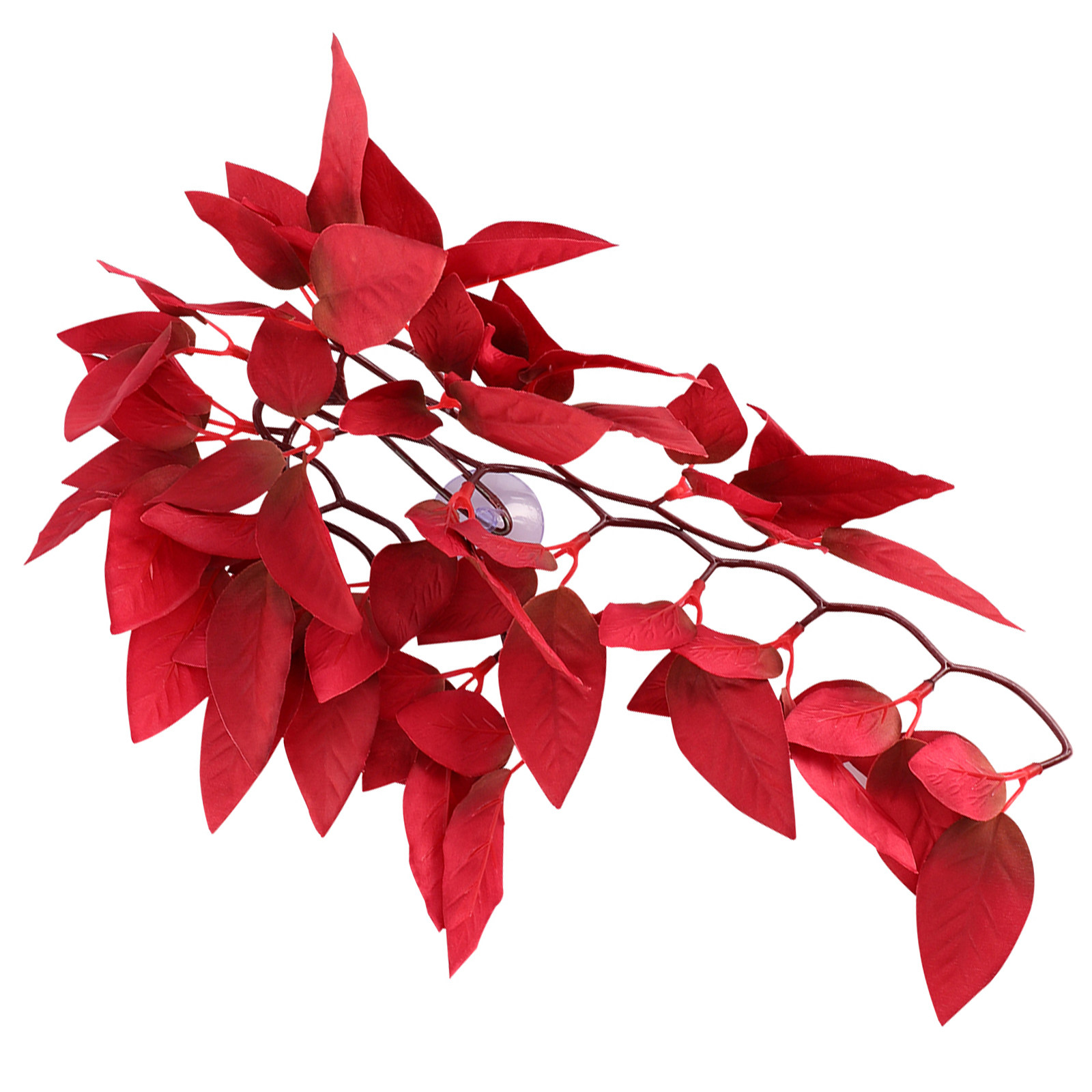 Aquarium Plant Red - Planta Aquática Artificial de Rattan Vermelho