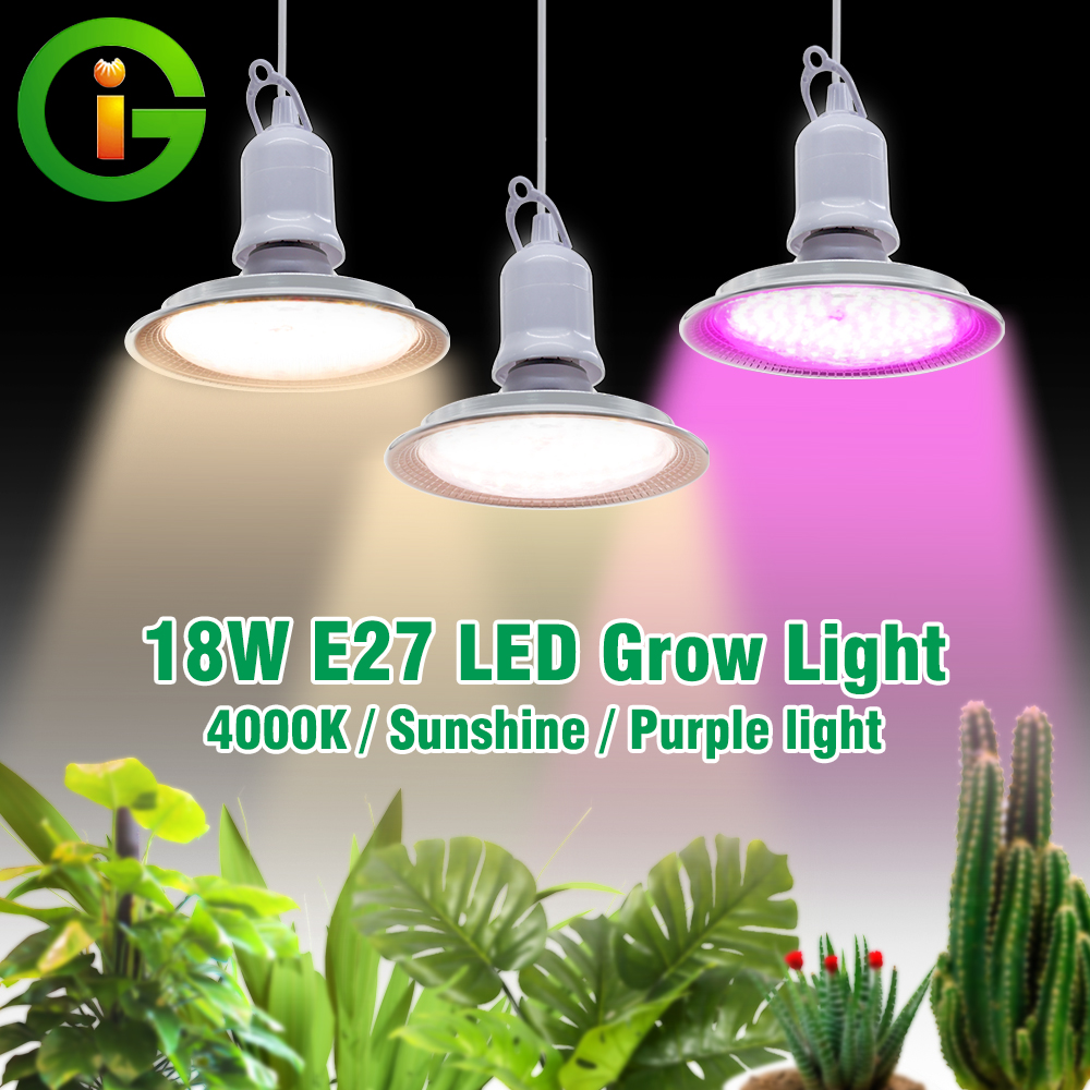 Aquarium Plant Root Tabs - E27 18W Espectro Completo LED Grow