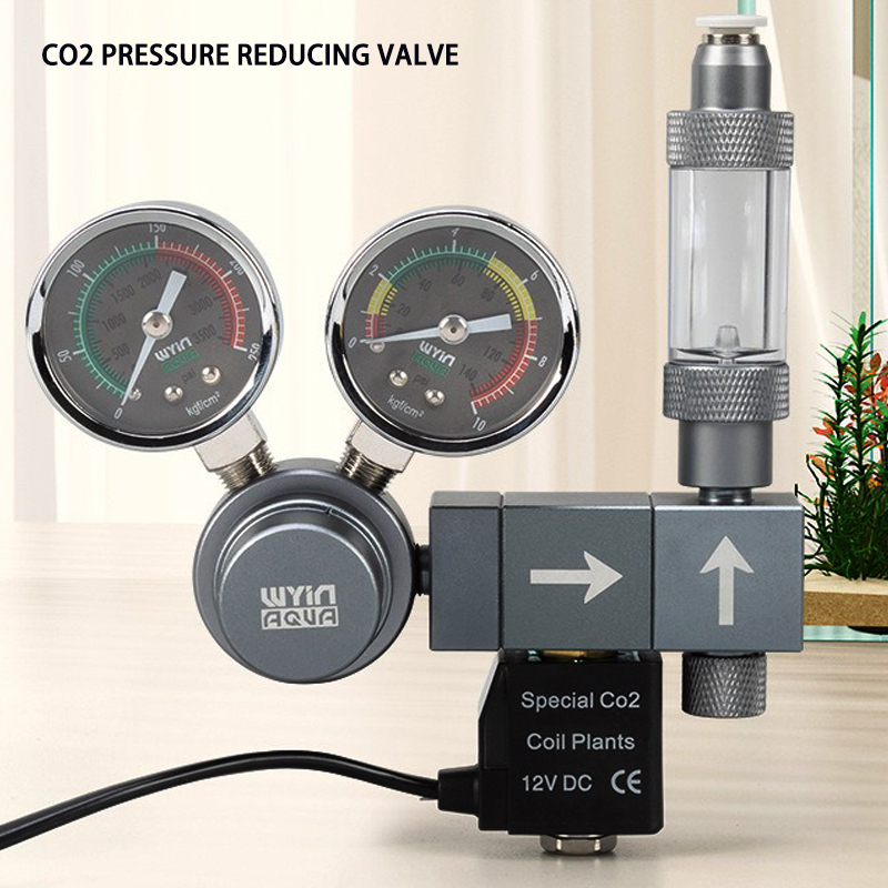 Co2 Regulator Dual Stage - Regulador de CO2 para Aquário com