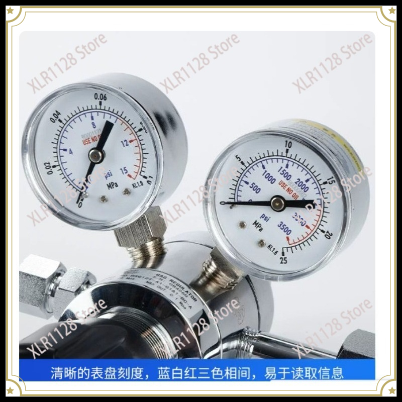 Co2 Regulator Dual Stage - Redutor de Pressão de Latão de