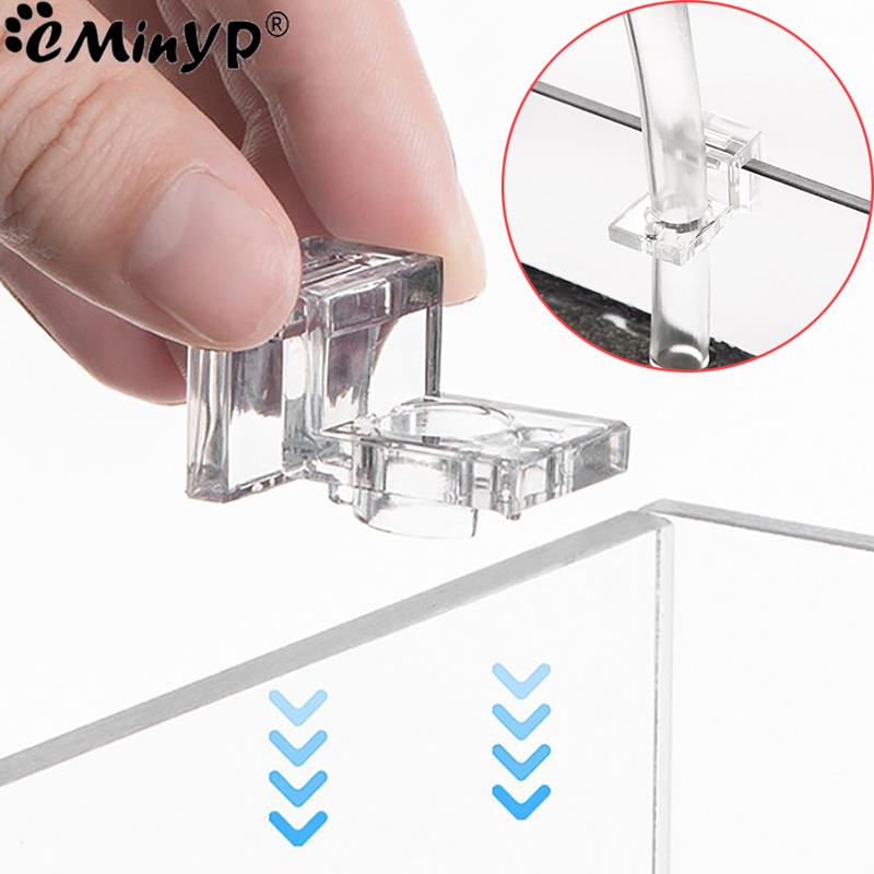 Aquarium Plant Holder - 4 pçs clipes acrílicos do tanque