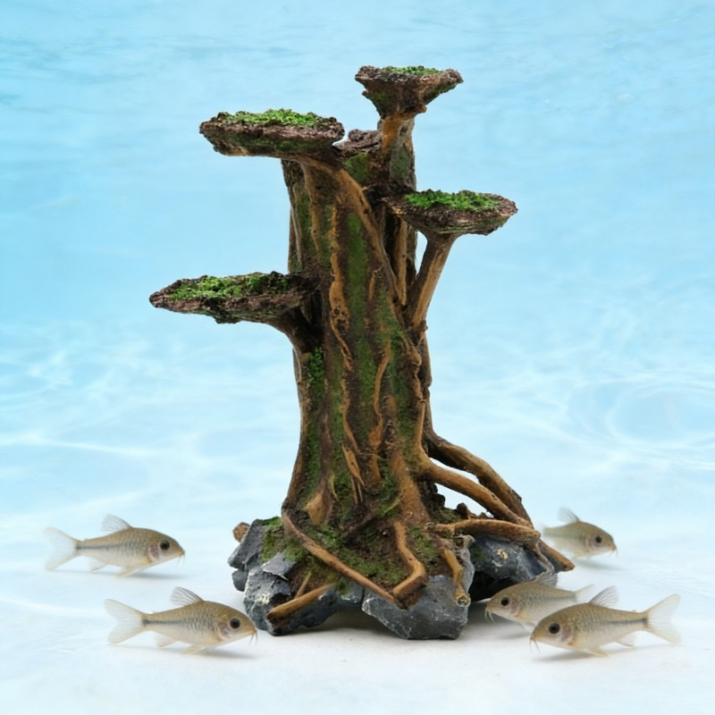Planted Aquarium Moss - Decoração de Aquário: Árvore de Musgo