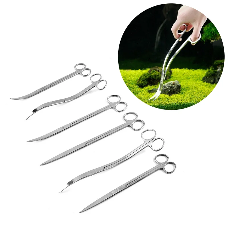 Aquarium Plant Holder - Ferramentas de tesoura para aquário, pinça