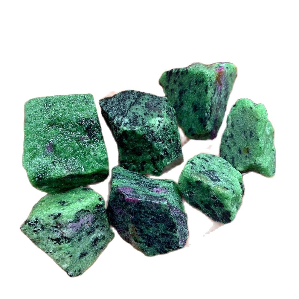 Aquarium Plant Red - 1pc natural vermelho verde zoisite áspero