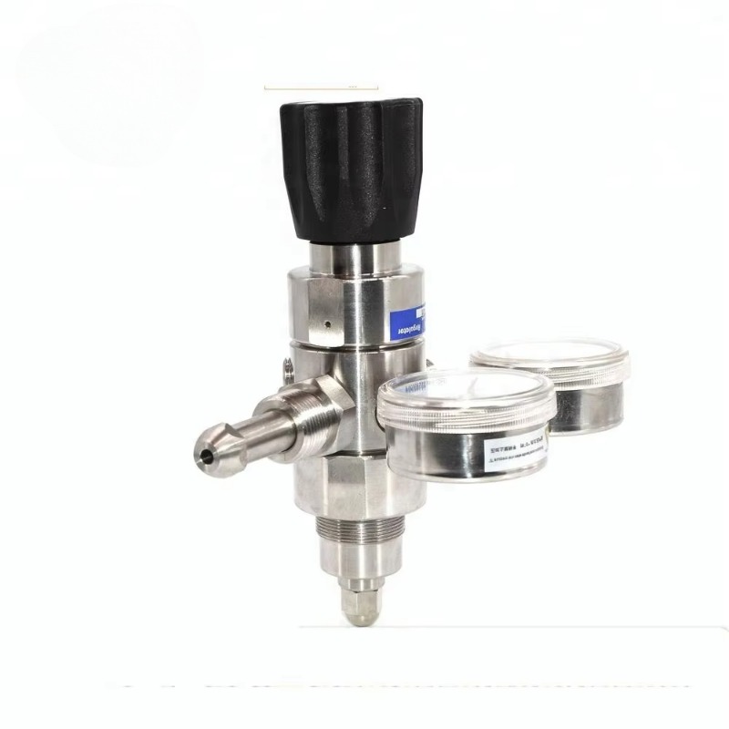 Co2 Regulator Dual Stage - Regulador de pressão de gás CO2
