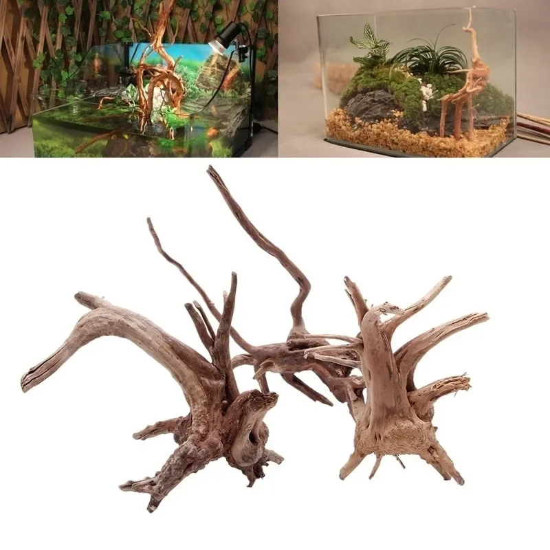 Aquarium Plant Root Tabs - Natural Tree Tronco Driftwood para aquário,