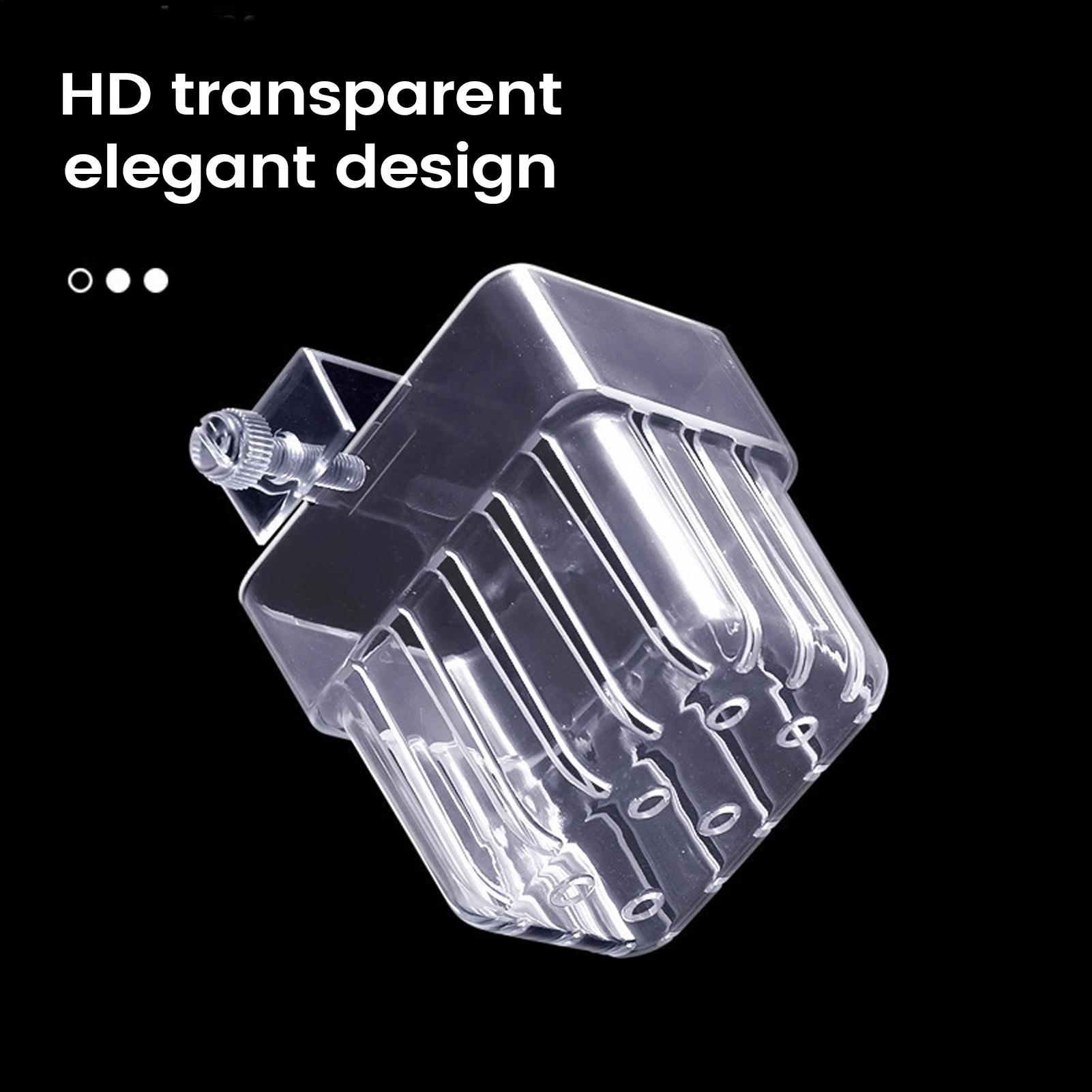 Vaso Transparente Pendurável p - Aquarium Plant Holder avaliação e preço