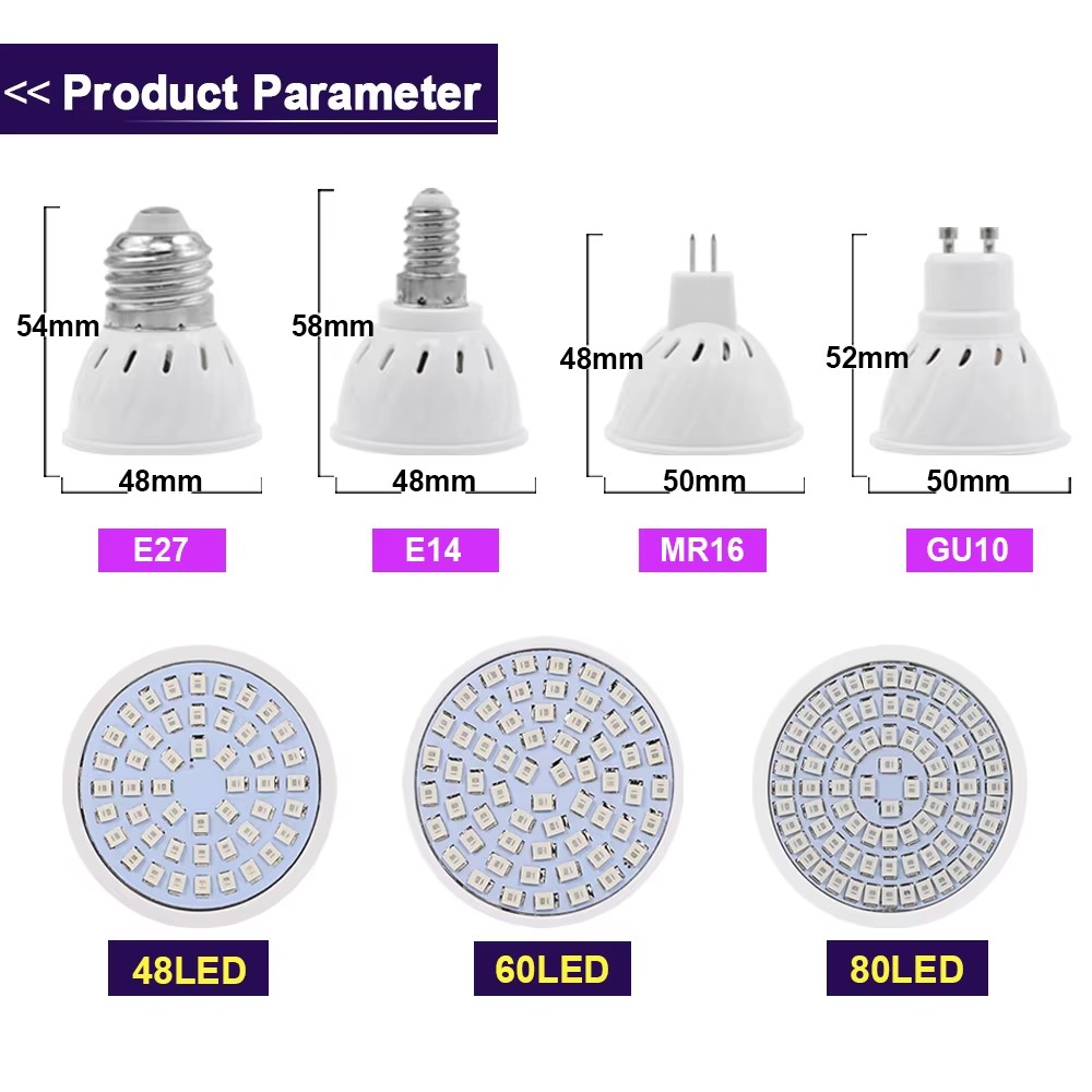 2 pçs/lote led crescer lâmpada - Aquarium Plant Root Tabs avaliação e preço