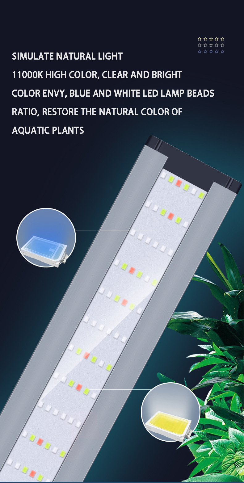 Liga de alumínio LED Lights pa - Aquarium Plant Red avaliação e preço