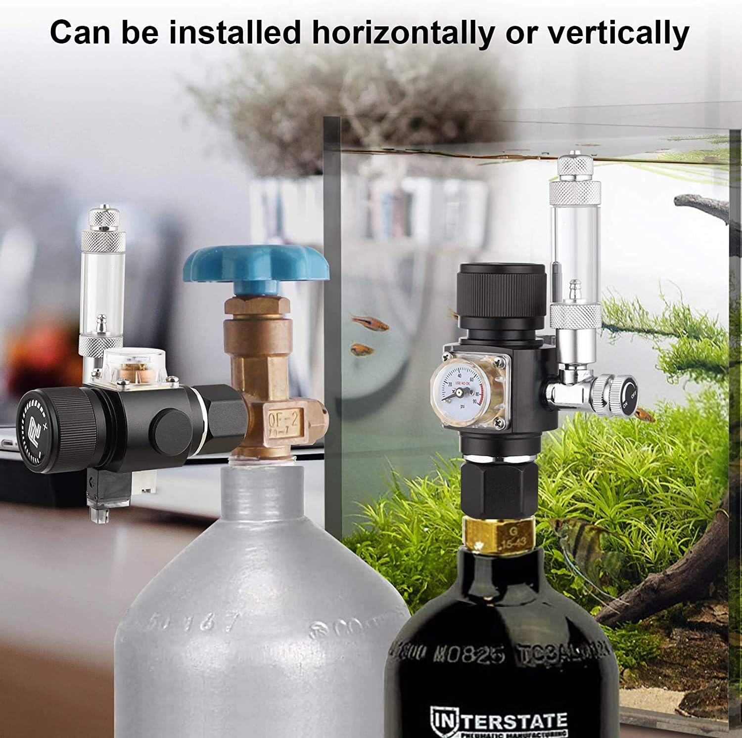 Regulador de co2 para aquário, - Co2 Regulator Dual Stage avaliação e preço