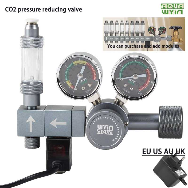 Regulador de CO2 DIY para aquá - Co2 Regulator Dual Stage avaliação e preço