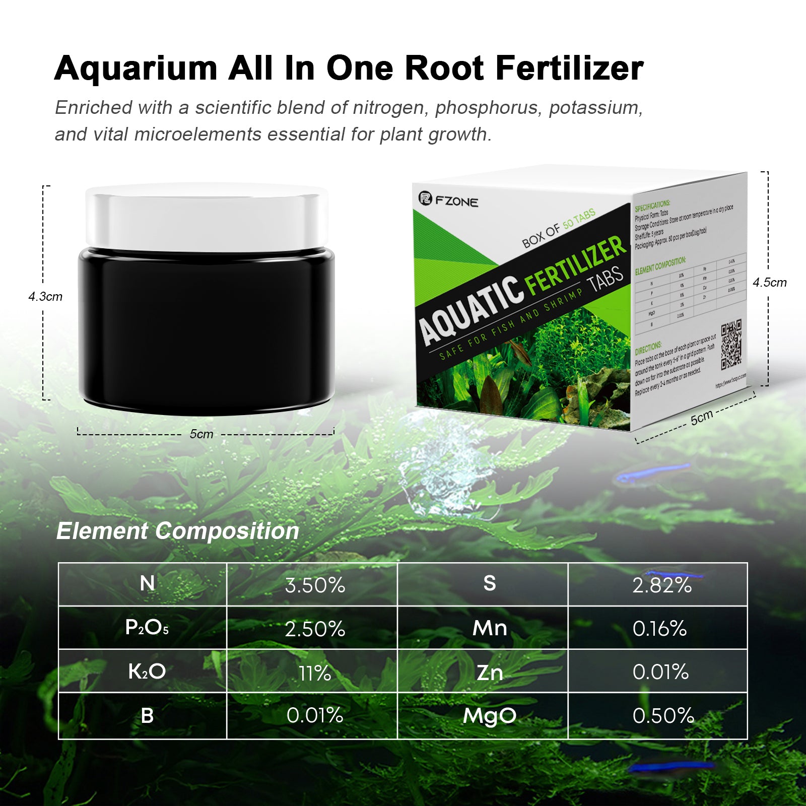 FZONE Root Tabs: Acessórios de - Aquarium Plant Root Tabs avaliação e preço