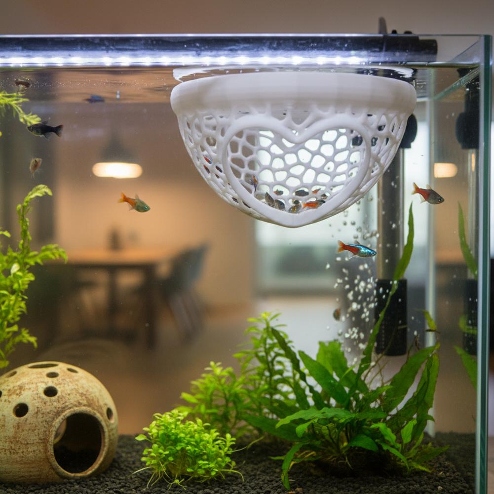 Caverna em Forma de Coração pa - Planted Aquarium Without Fish avaliação e preço