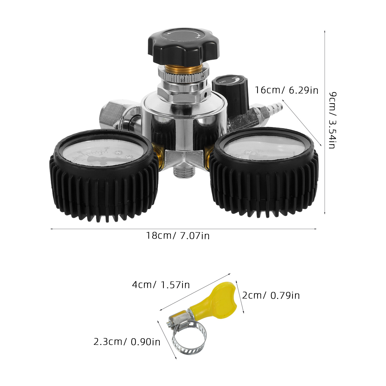 1 Conjunto de Equipamento para - Co2 Regulator Dual Stage avaliação e preço