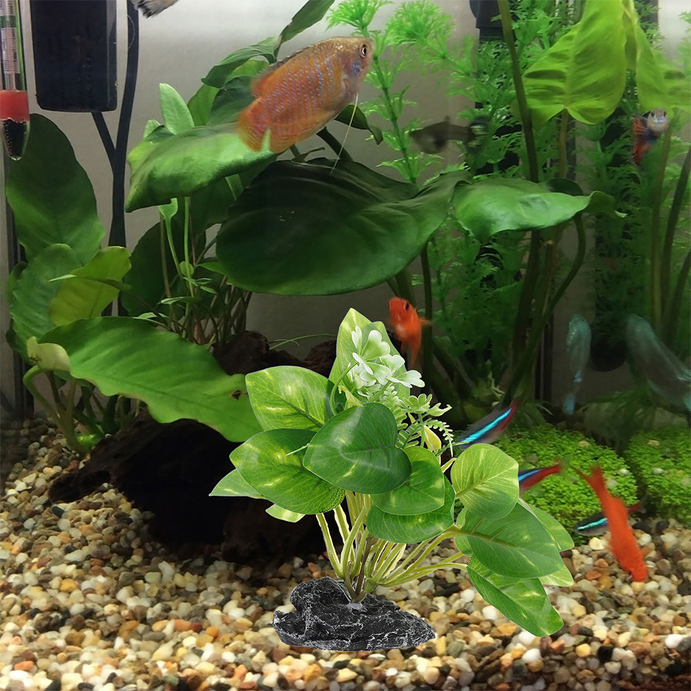 2 peças de plantas artificiais - Planted Aquarium Maintenance avaliação e preço