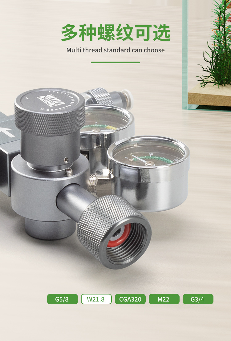 Regulador de CO2 para Aquário  - Co2 Regulator Dual Stage avaliação e preço