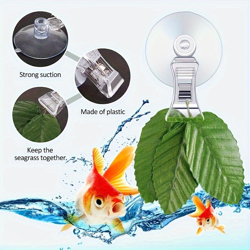 8 Peças de Clipe para Algas Ma - Aquarium Plant Holder avaliação e preço