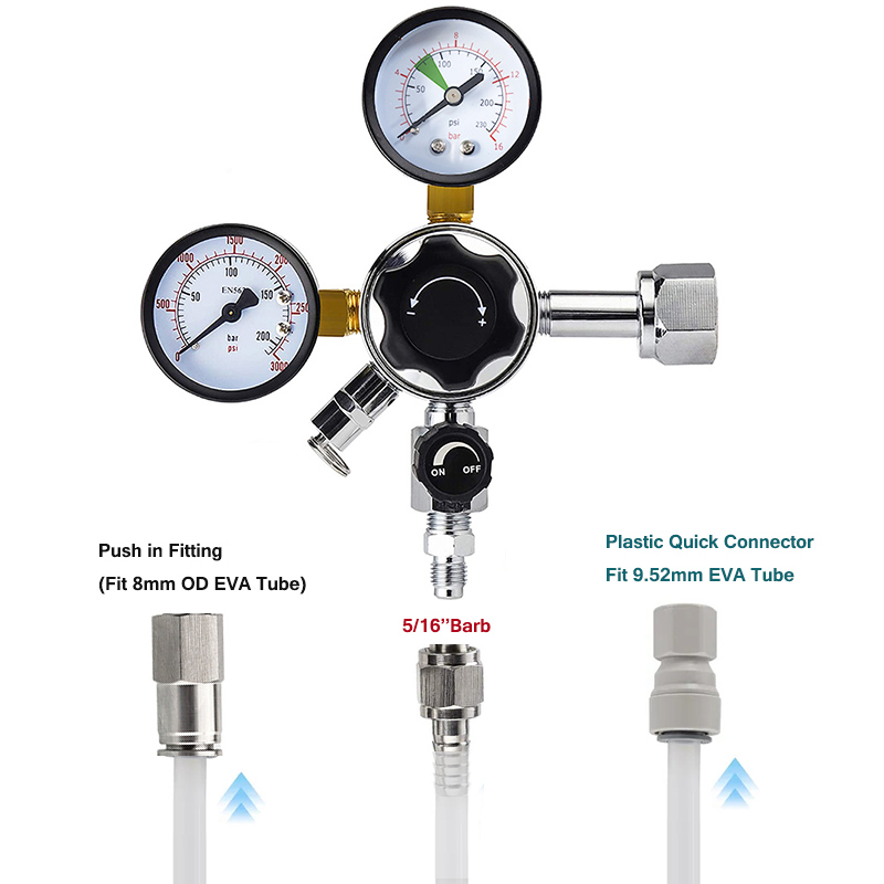 Carregador de co2 de alta pres - Co2 Regulator Dual Stage avaliação e preço