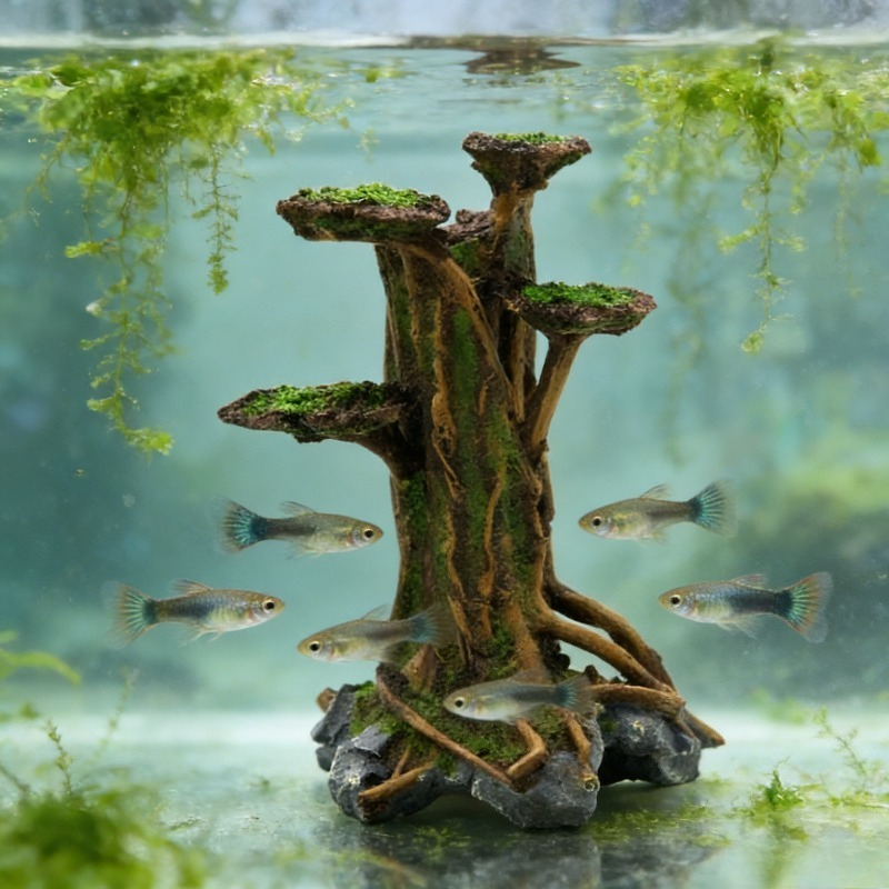 Decoração de Aquário: Árvore d - Planted Aquarium Moss avaliação e preço