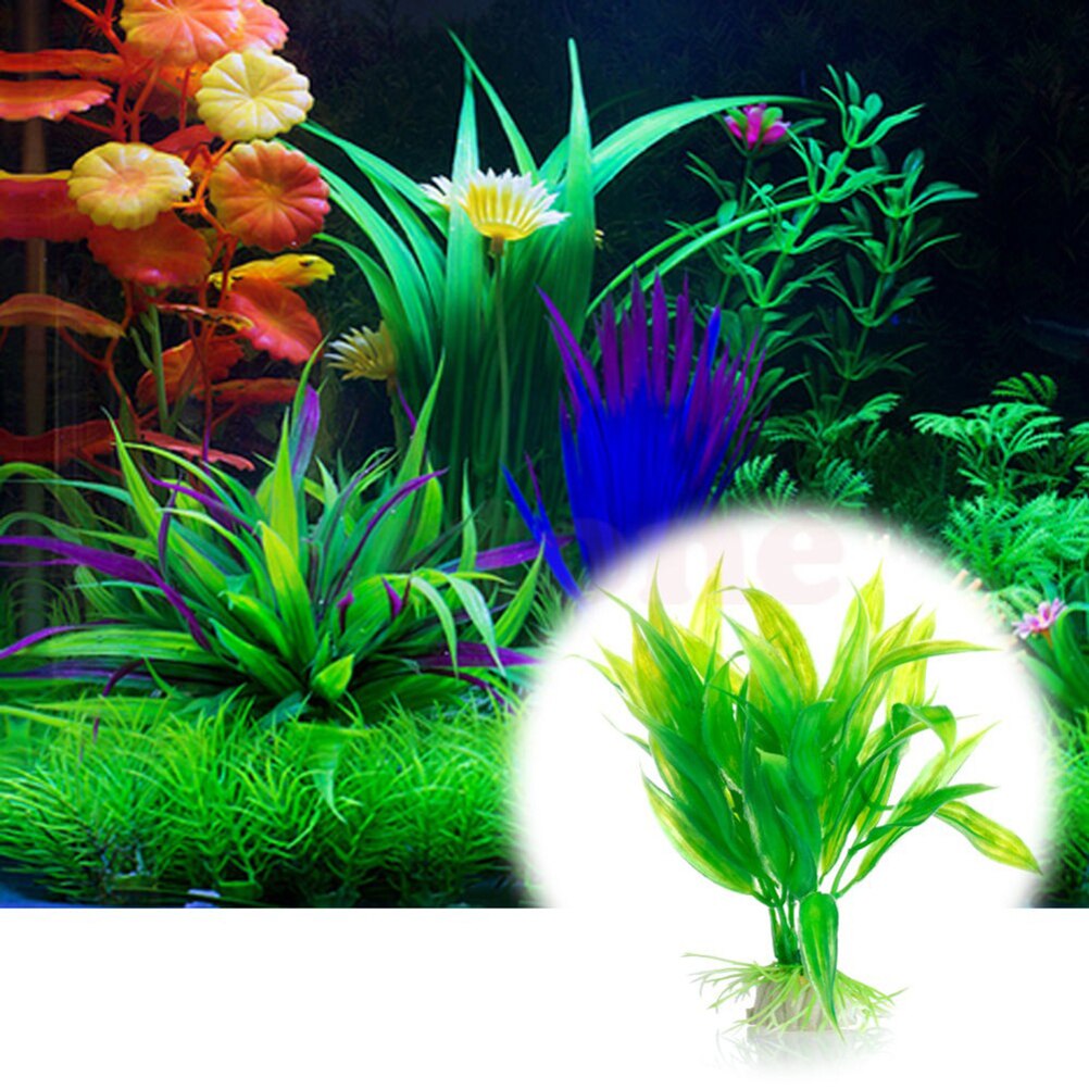 Artificial Aquário Decor Plant - Planted Aquarium Materials avaliação e preço