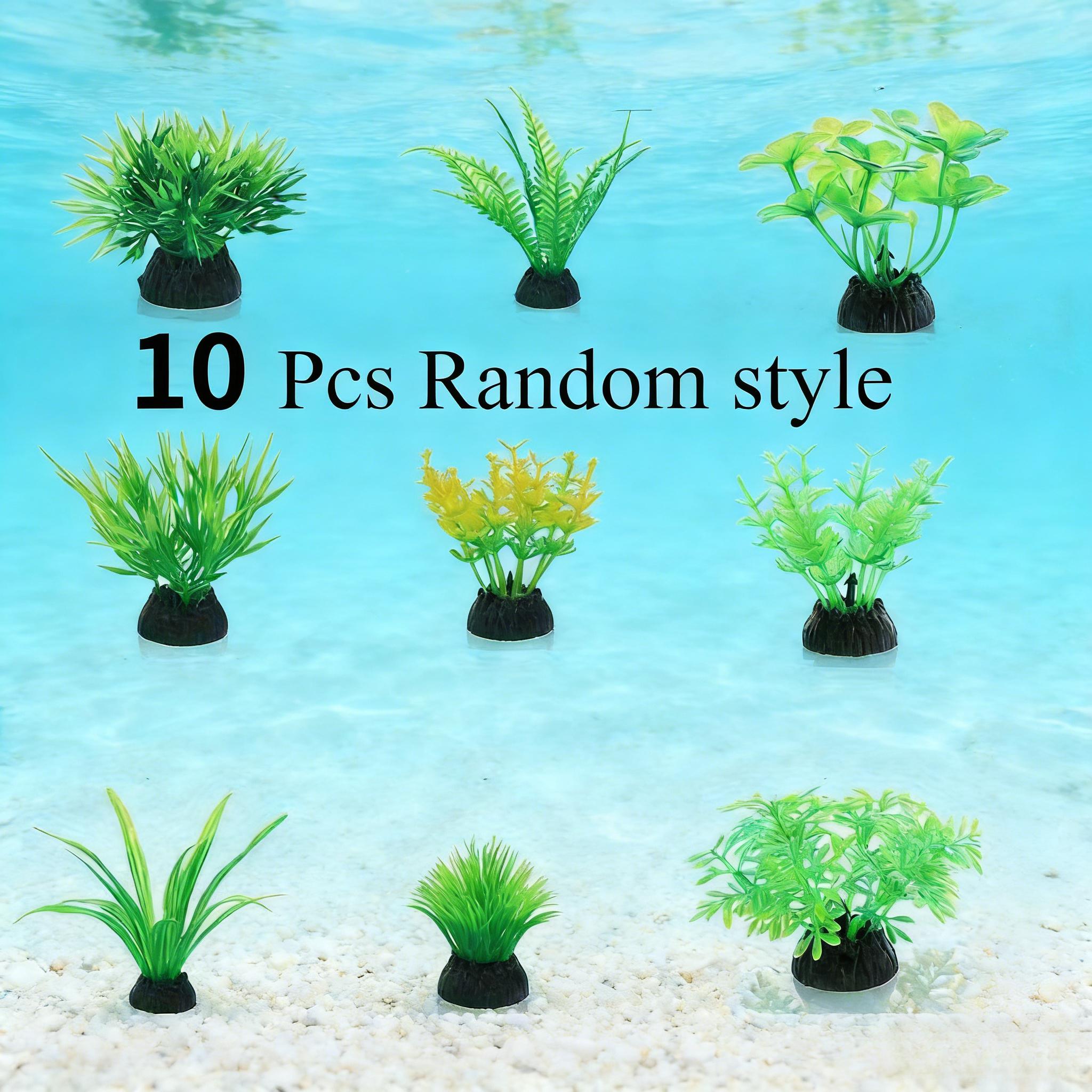 10 Peças de Plantas Artificiai - Planted Aquarium Materials avaliação e preço