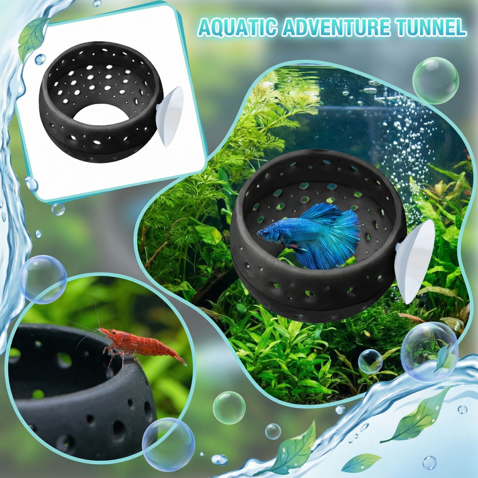 Túnel Esconderijo Betta Bulb p - Planted Aquarium Materials avaliação e preço