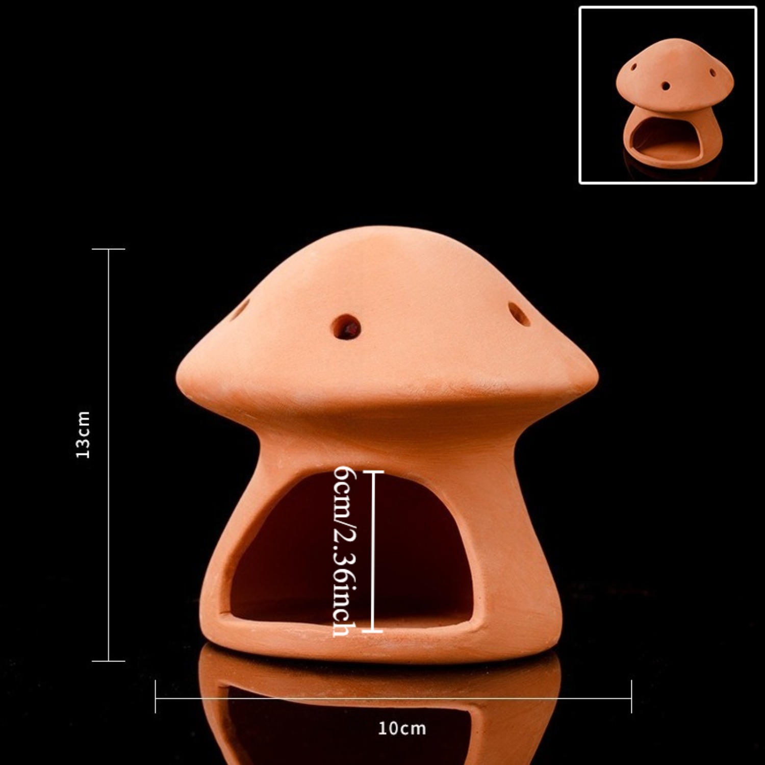 Esconderijo de Argila Vermelha - Aquarium Plant Red avaliação e preço
